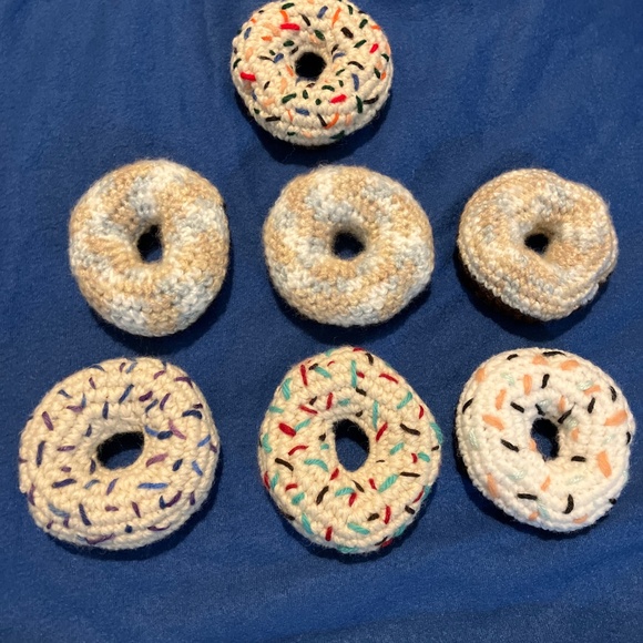 Hand-Crafted Mini Crocheted Donut - Picture 6 of 11